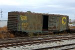 C&O 21054, 50-ft Single Door Box Car on the IAIS